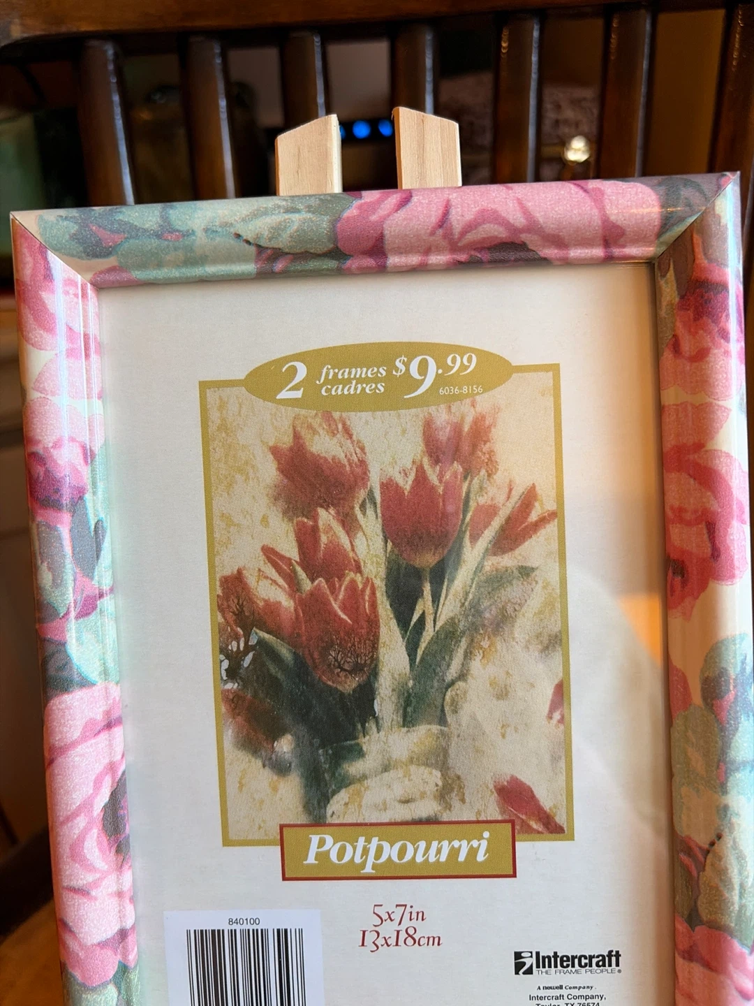 Intercraft Potpourri 5x7 Floral Photo Frame - photo 4
