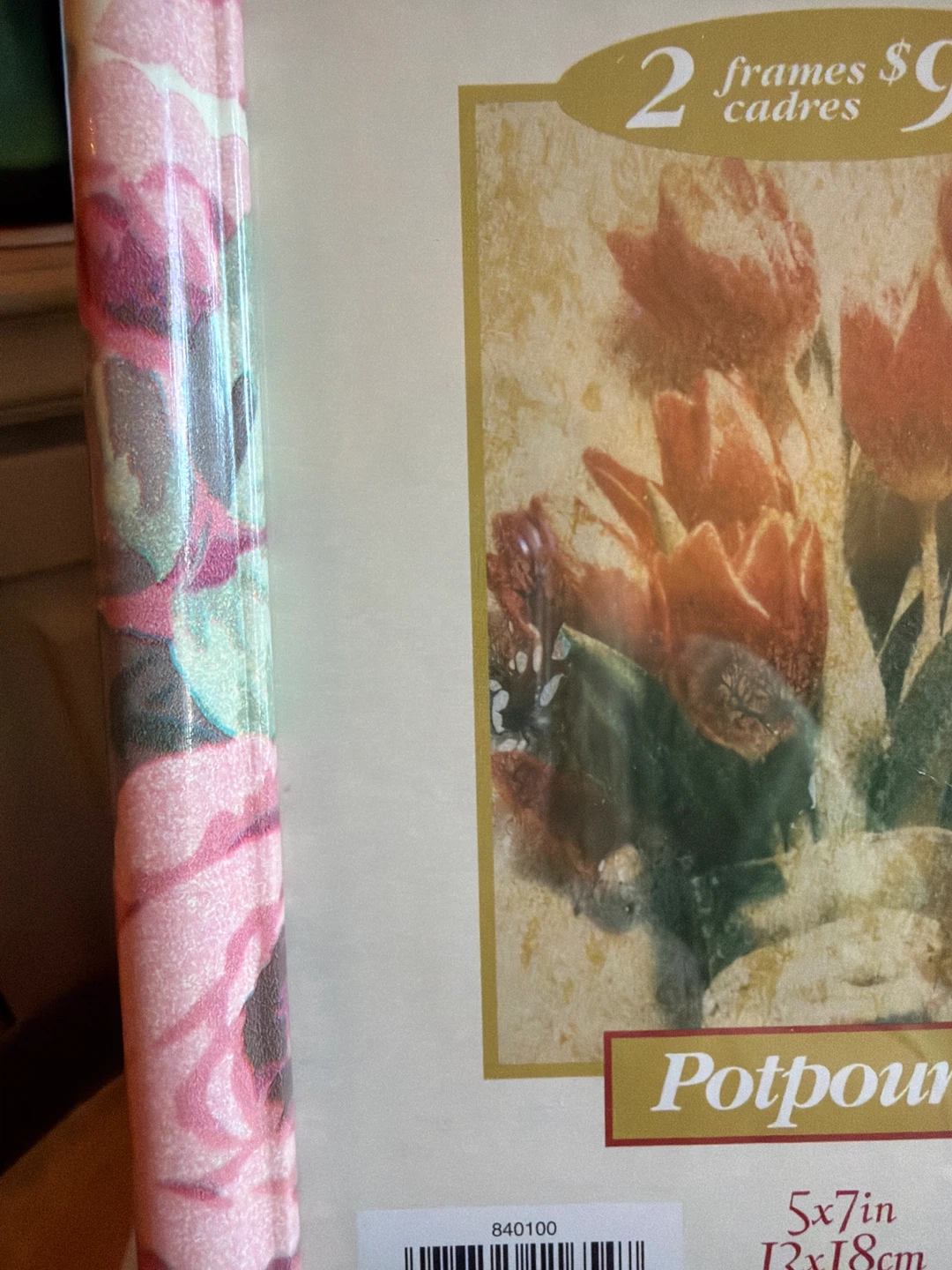 Intercraft Potpourri 5x7 Floral Photo Frame - photo 3
