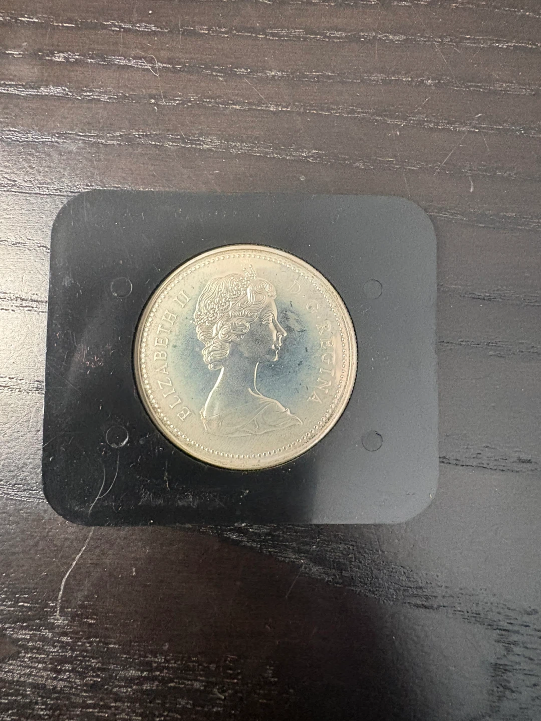 1973 Canadian RCMP Dollar Coin - photo 2
