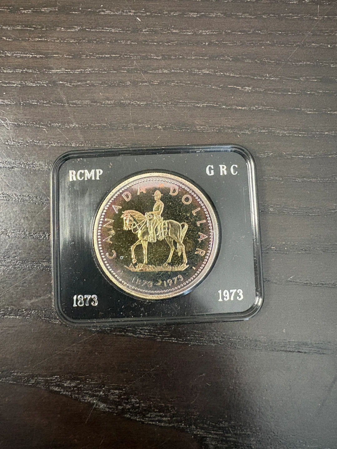 1973 Canadian RCMP Dollar Coin