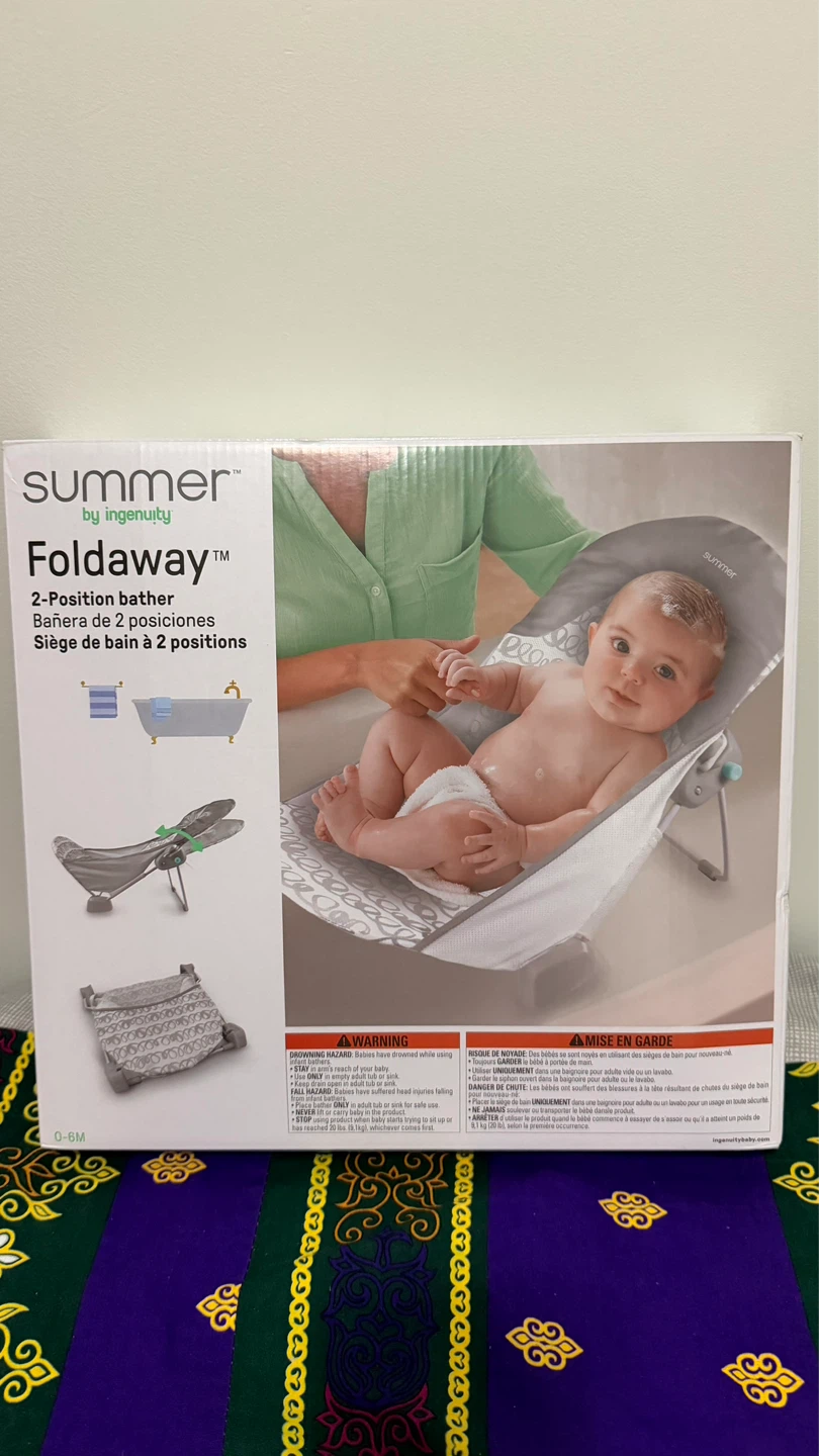 Summer Infant Foldaway 2-Position Bather 0-6M