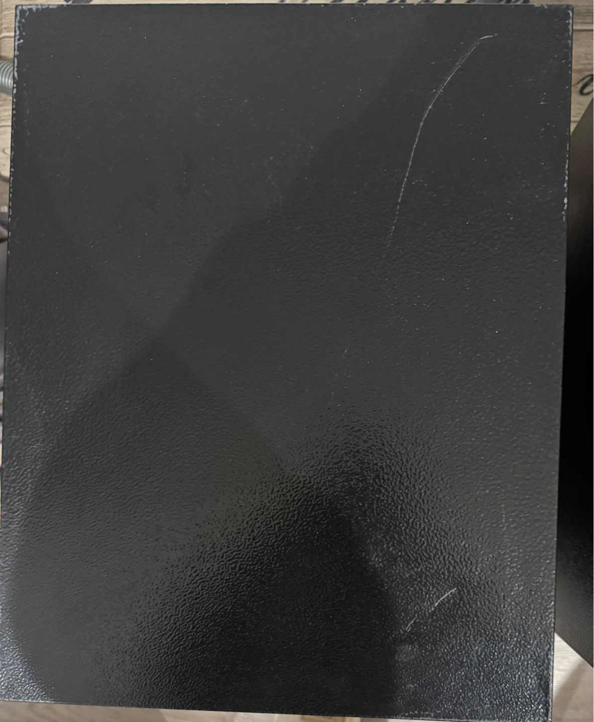 Black 2-Drawer Metal Filing Cabinet - photo 3