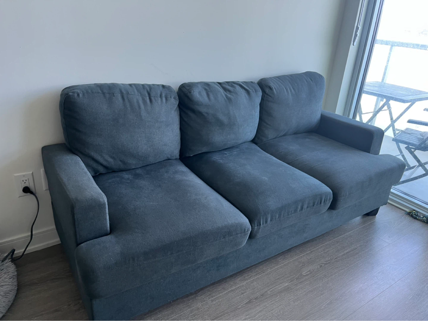 Grey 3-Seater Sofa