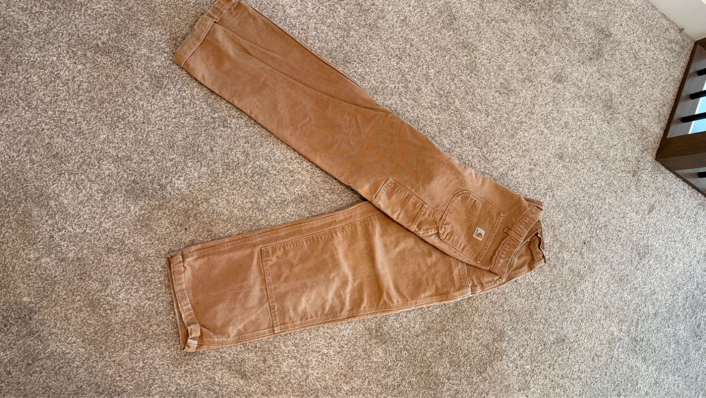 Carhartt Work Pants Tan 42x32 - photo 2