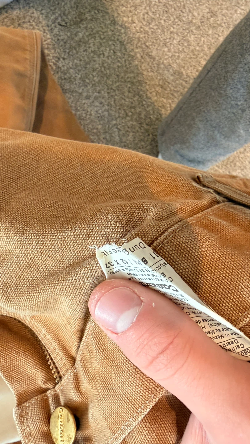 Carhartt Work Pants Tan 42x32 - photo 4