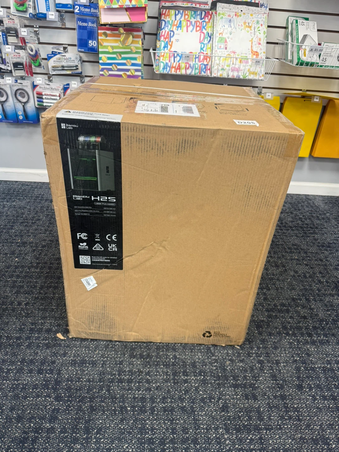 Bambu Lab H2S 3D Printer