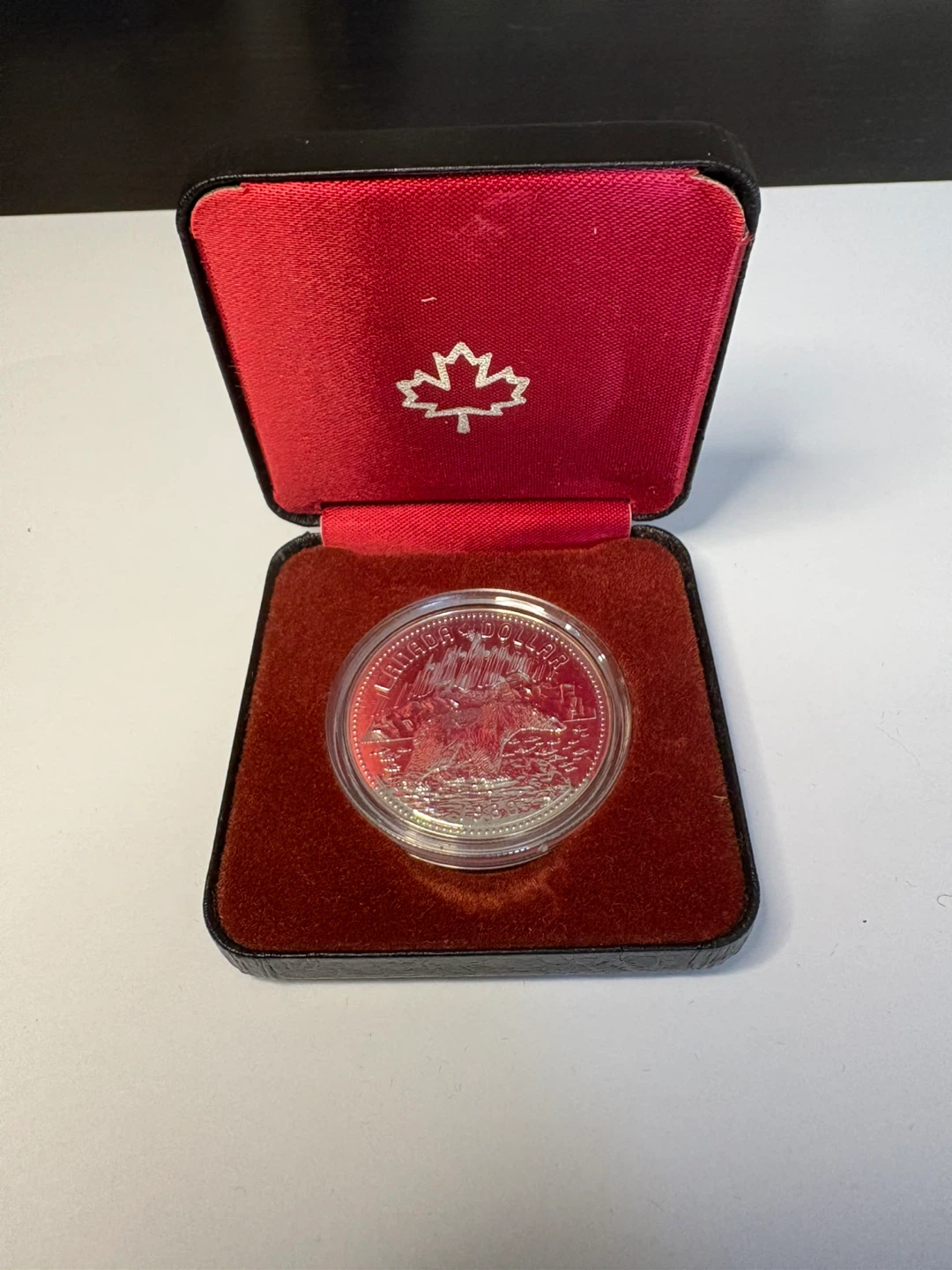 1980 Canada Dollar Coin - 100th Anniversary Artic Territories