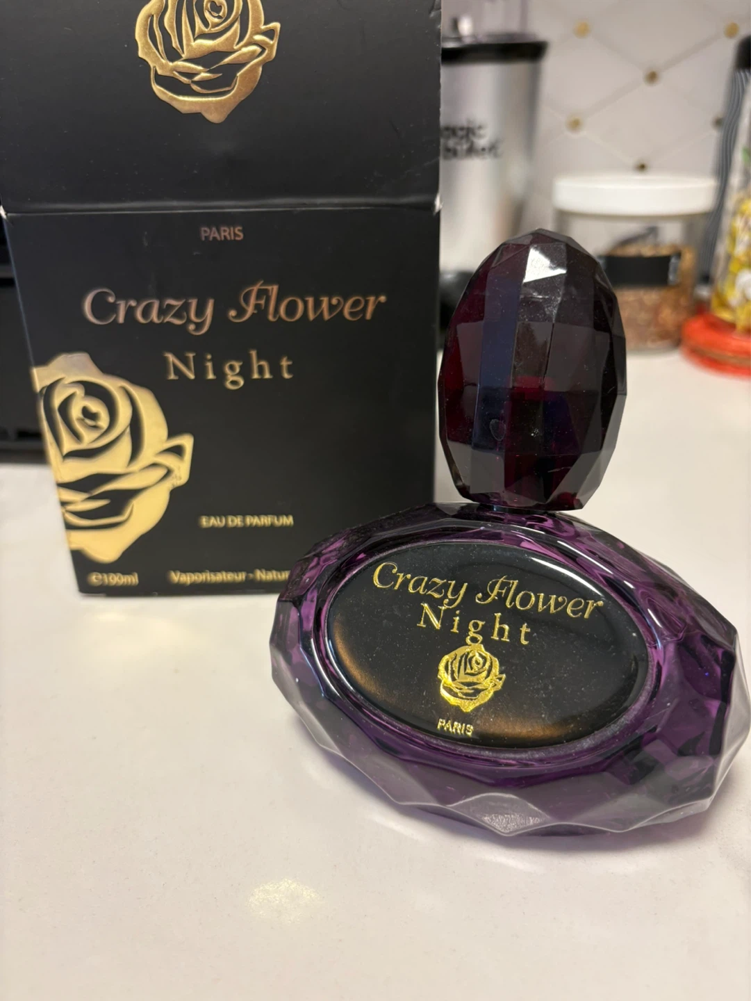 Crazy Flower Night Eau de Parfum for Women, 3.3 Fl. Oz.