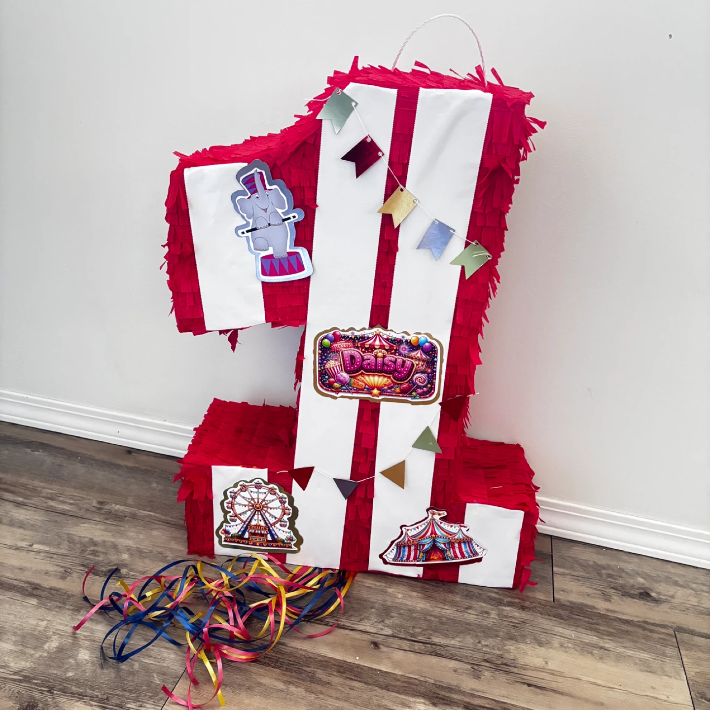 Number 1 Birthday Pinata