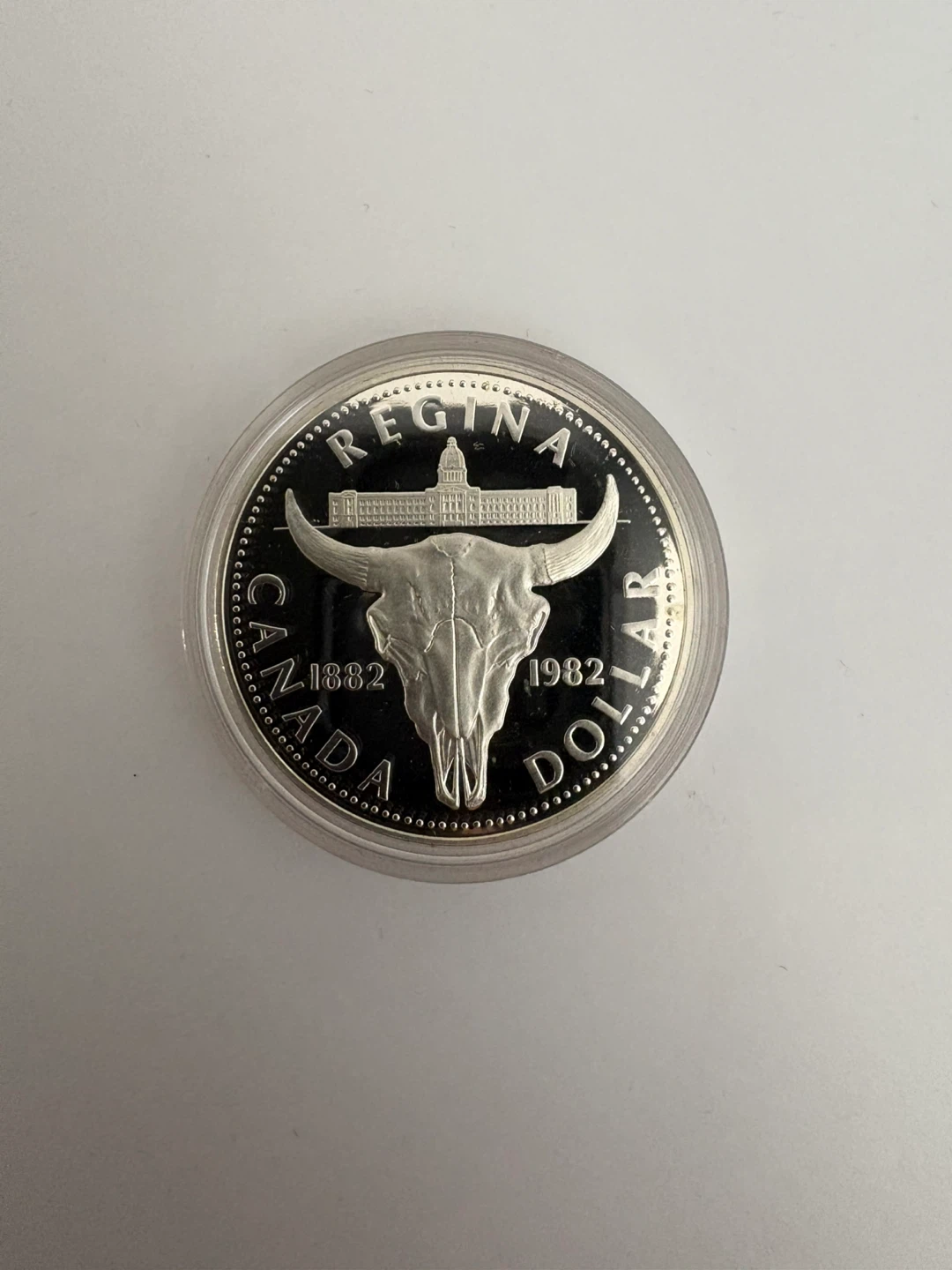 1982 Canada Dollar Coin 100th Anniversary of Regina