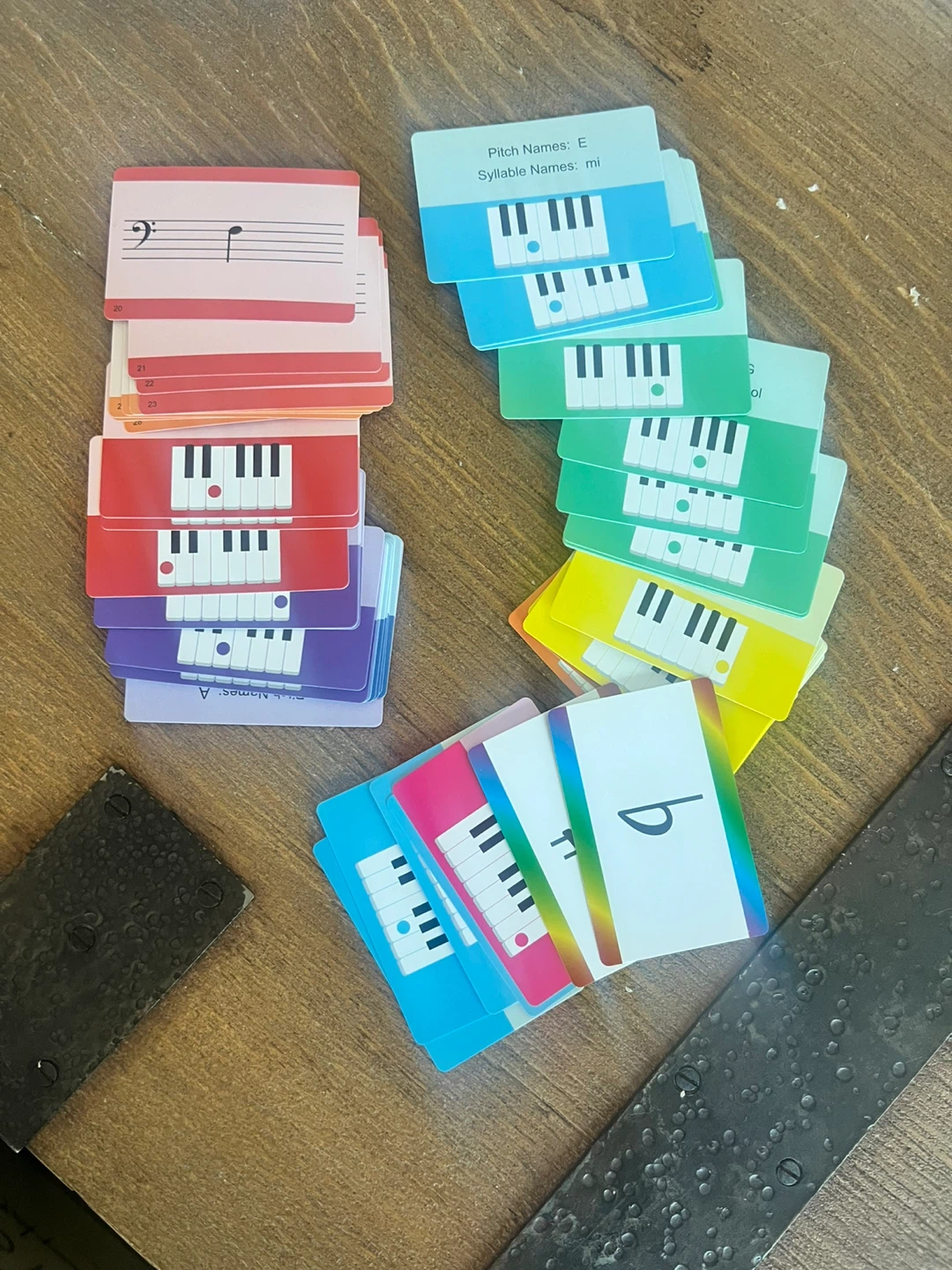 Music Note Learning Flashcards