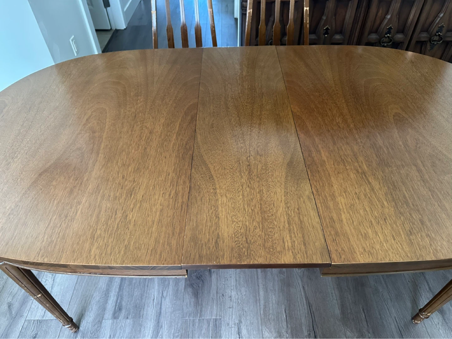 Wooden Dining Table with 6 Chairs - photo 4