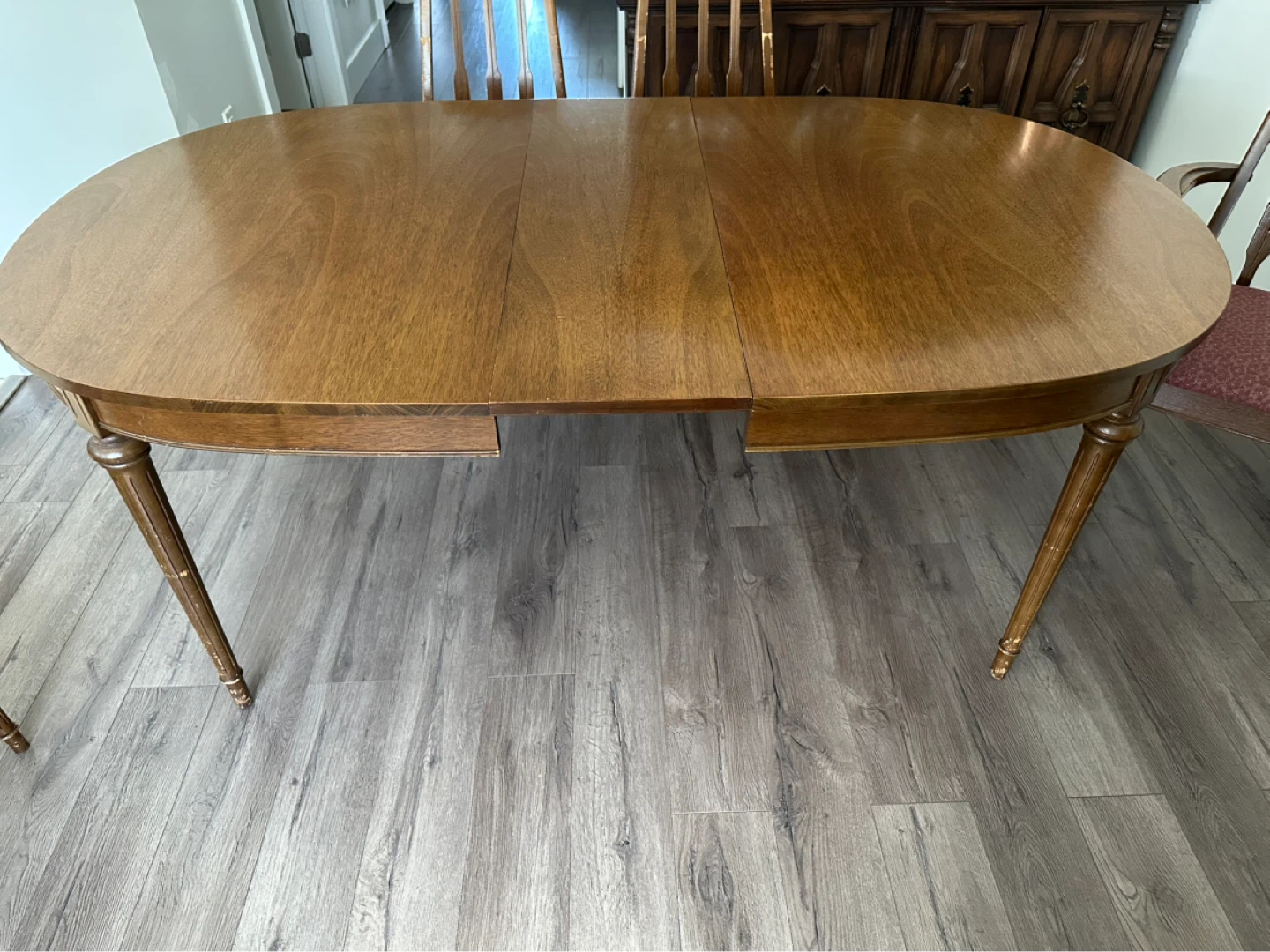 Wooden Dining Table with 6 Chairs - photo 3
