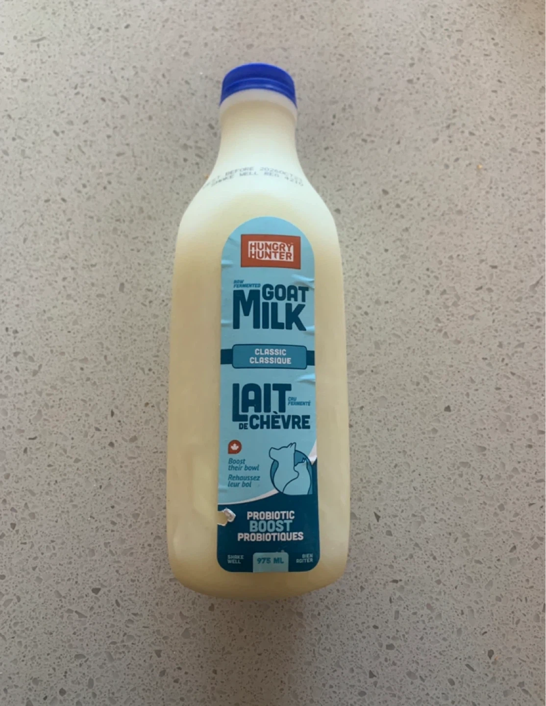 ✨FREE✨(PETS ONLY) Hungry Hunter Fermented Goat Milk - 975 ML