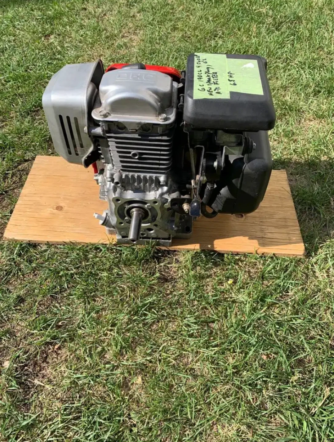 Honda GC190 6.5HP Engine – Like New / Barely Used - photo 3