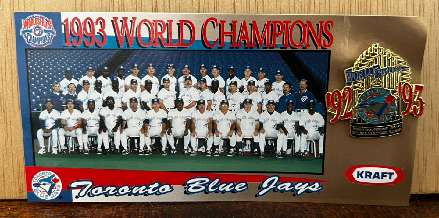 Toronto Blue Jays 1993 Memorabilia - photo 4