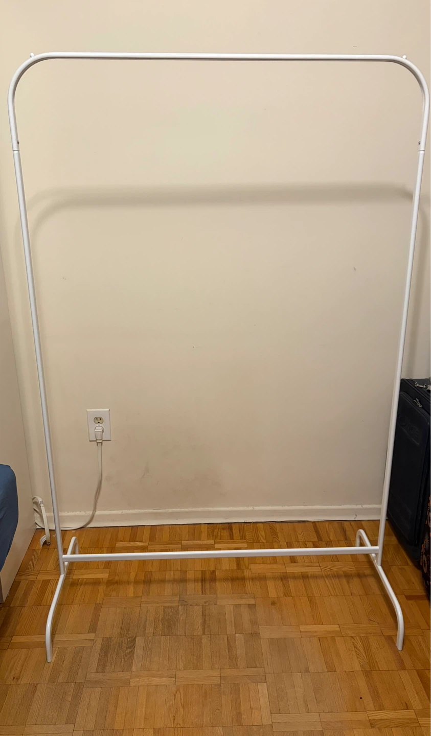 IKEA MULIG Clothes Rack, White