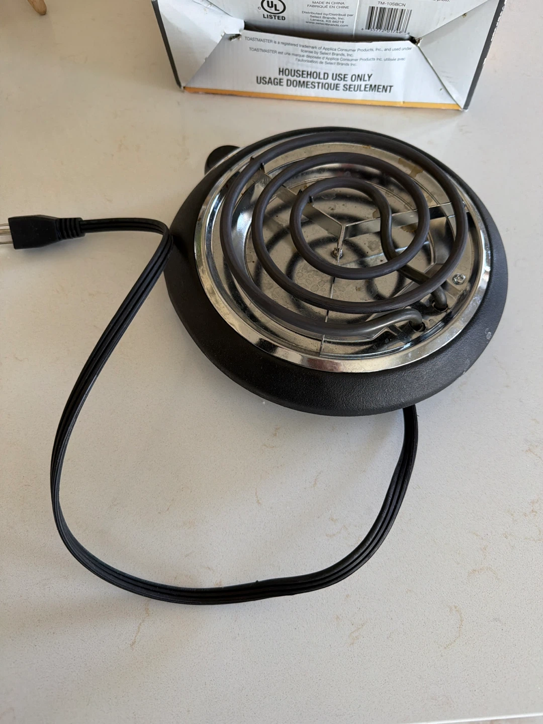 Toastmaster Single Burner Portable Electric Stove - photo 2