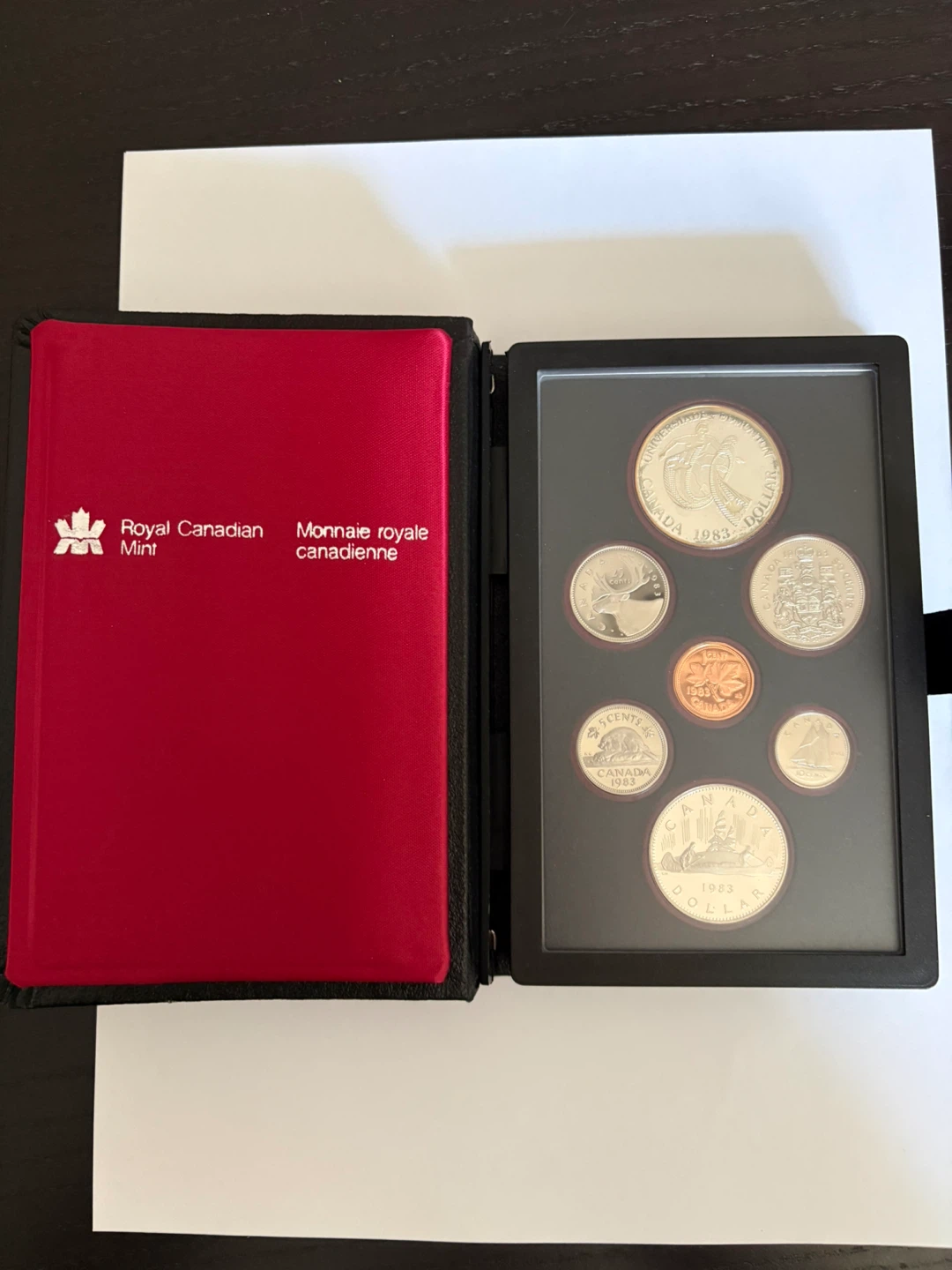 1983 Royal Canadian Mint Proof Coin Set
