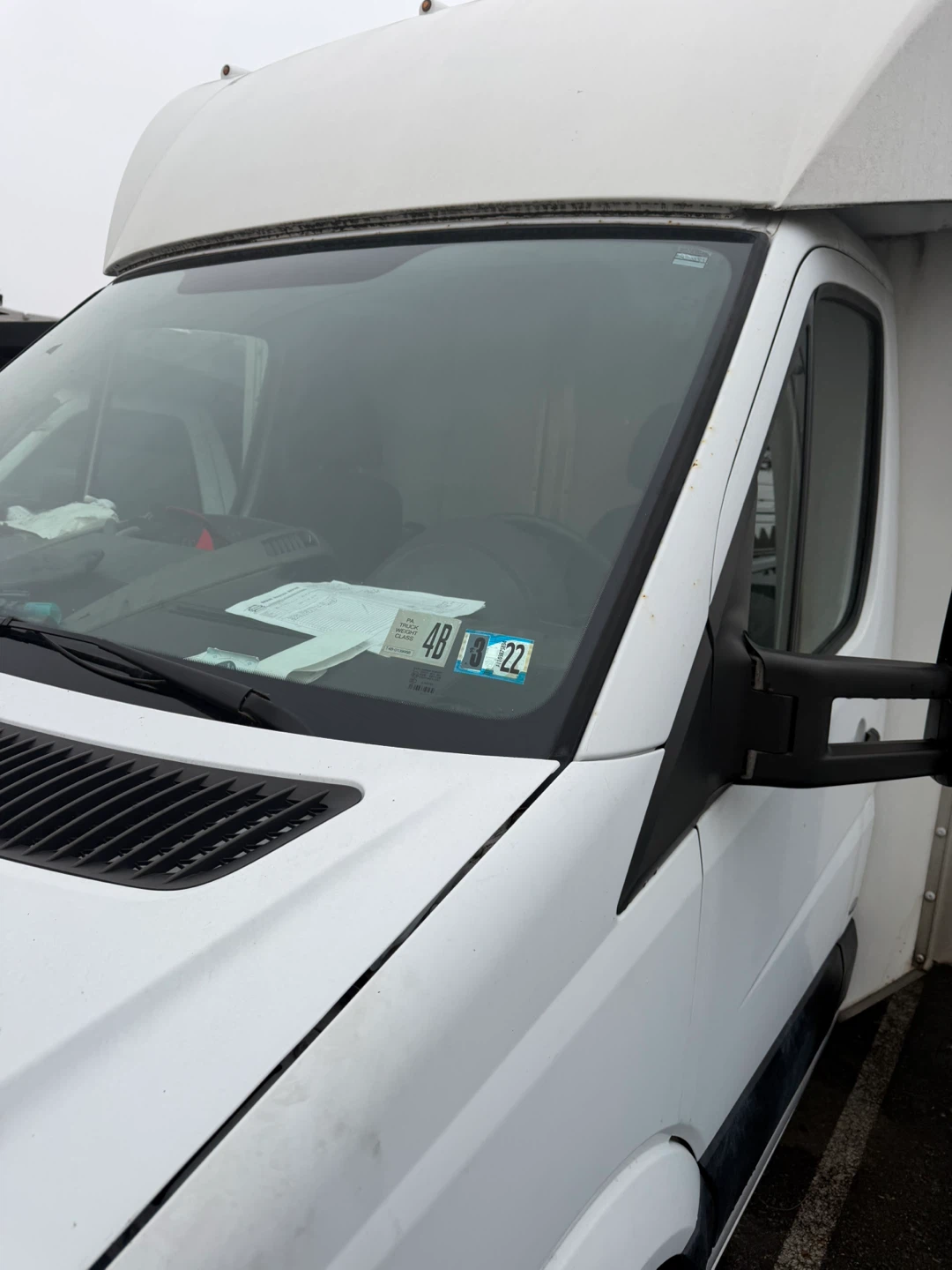 White Mercedes-Benz Sprinter Box Truck - photo 3