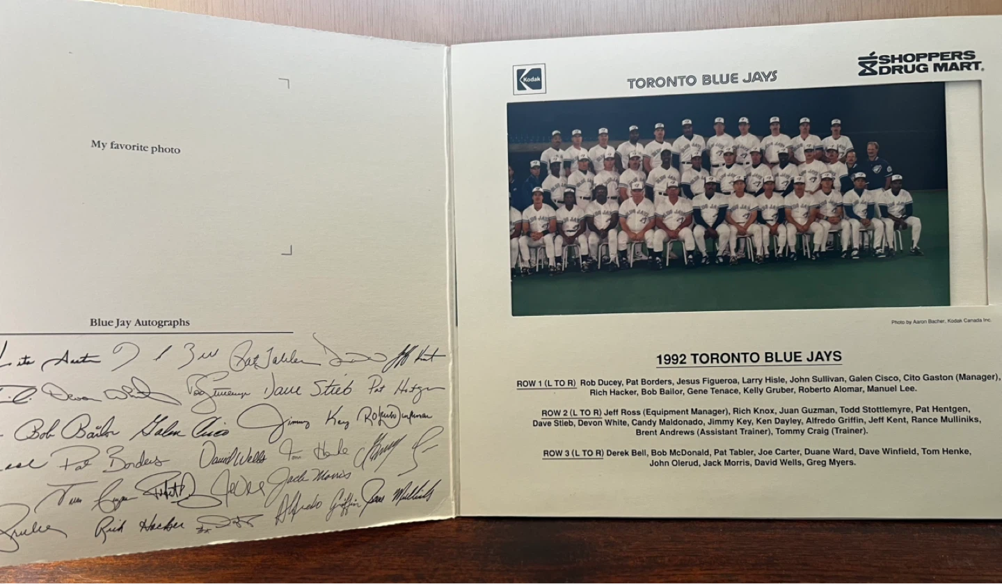 Blue Jays 1992 World Series Tickets & Memorabilia - photo 3