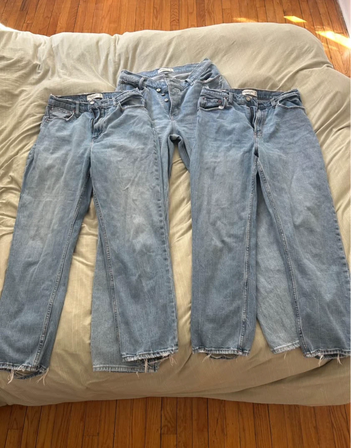 3 Pairs Abercrombie & Fitch Jeans