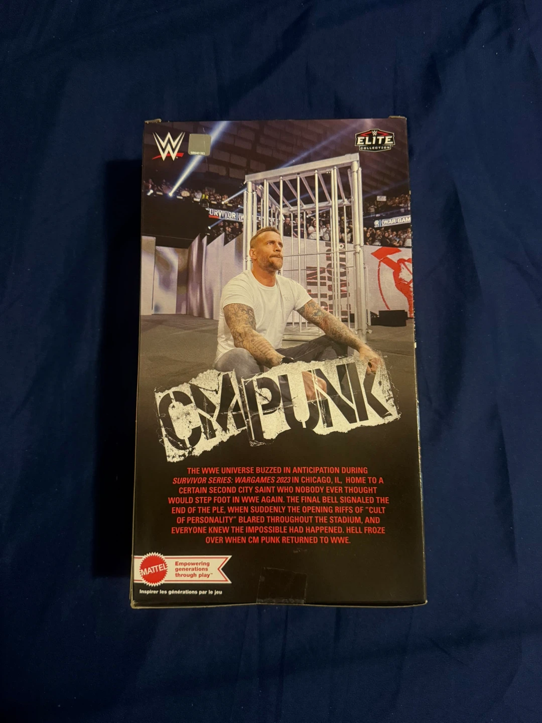WWE Elite CM Punk "Hell Freeze Over" Action Figure - photo 3