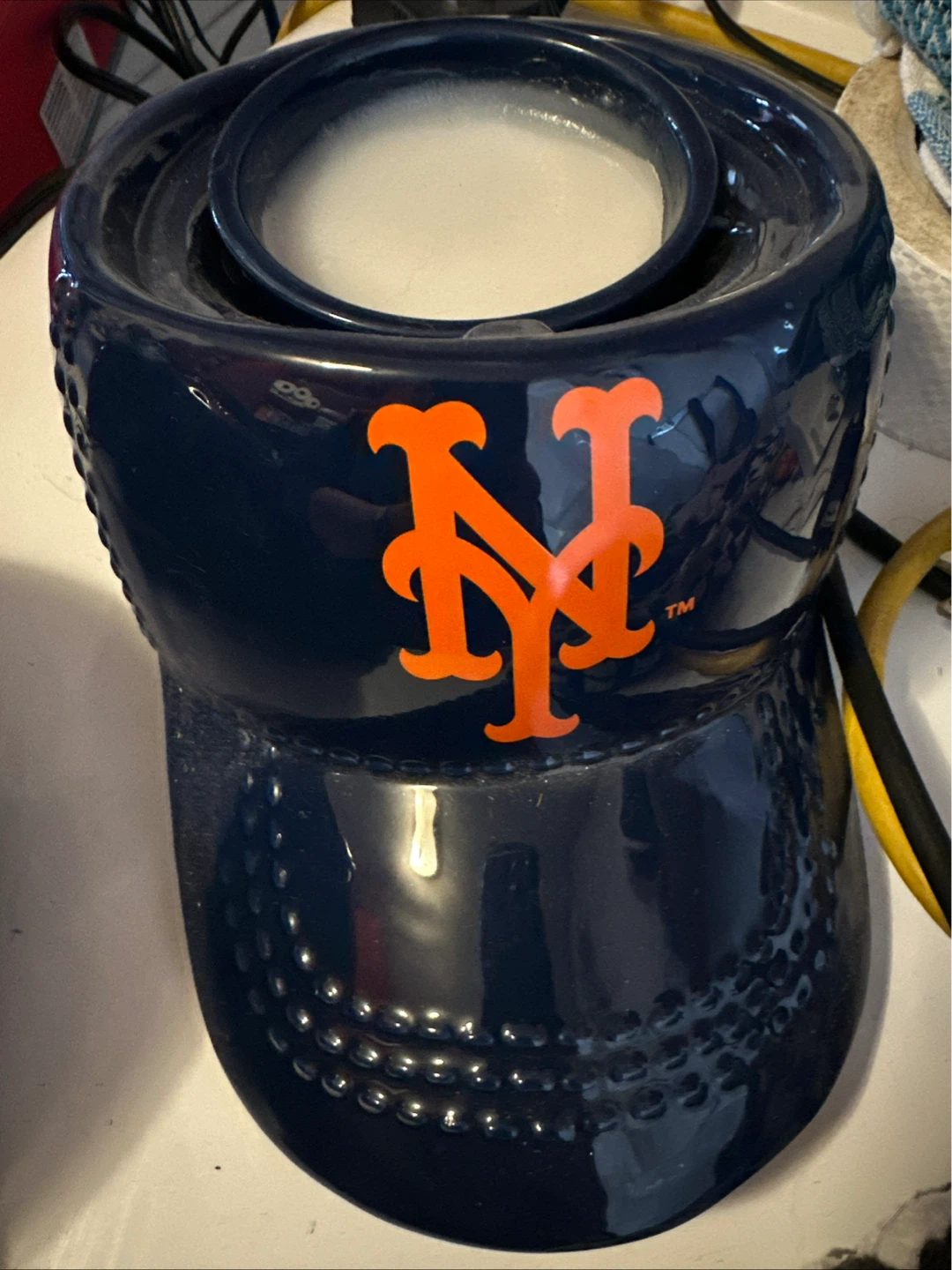 Scentsy New York Mets Baseball Cap Wax Warmer