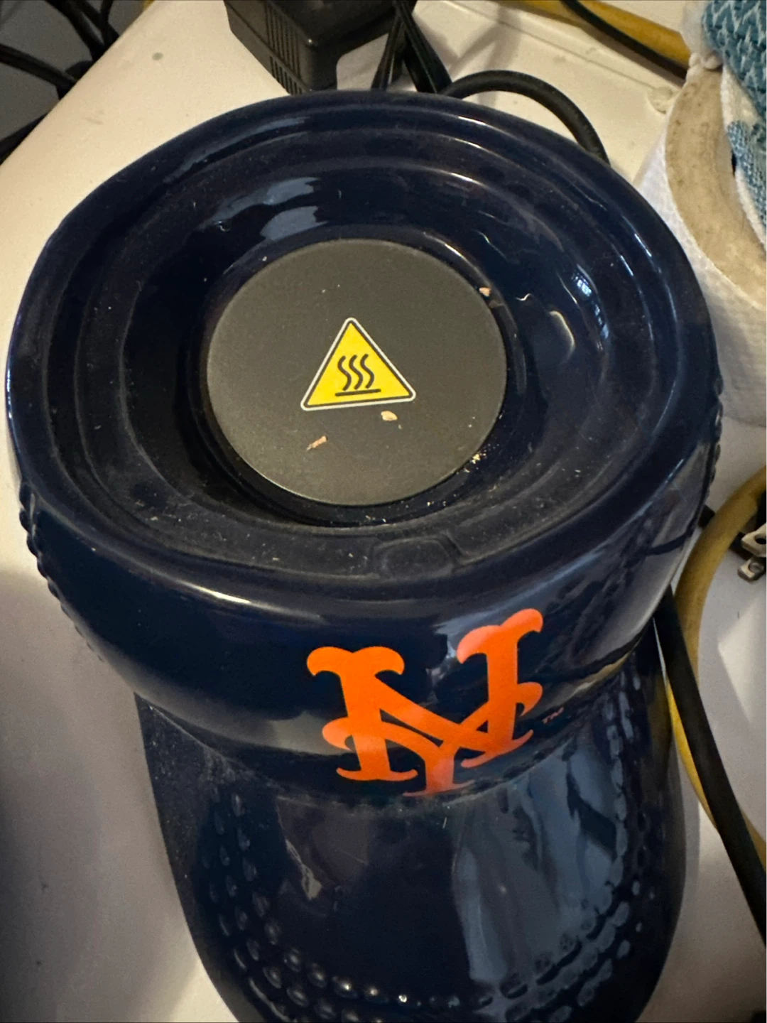 Scentsy New York Mets Baseball Cap Wax Warmer - photo 2