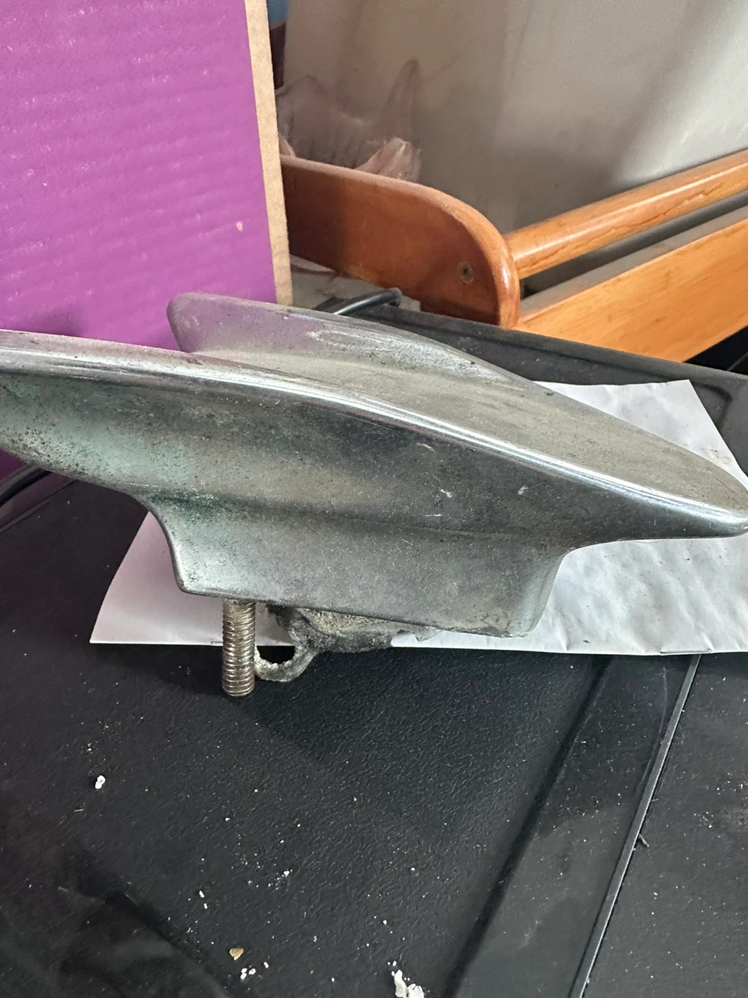 Vintage Chrome freightliner Hood Ornament - photo 4