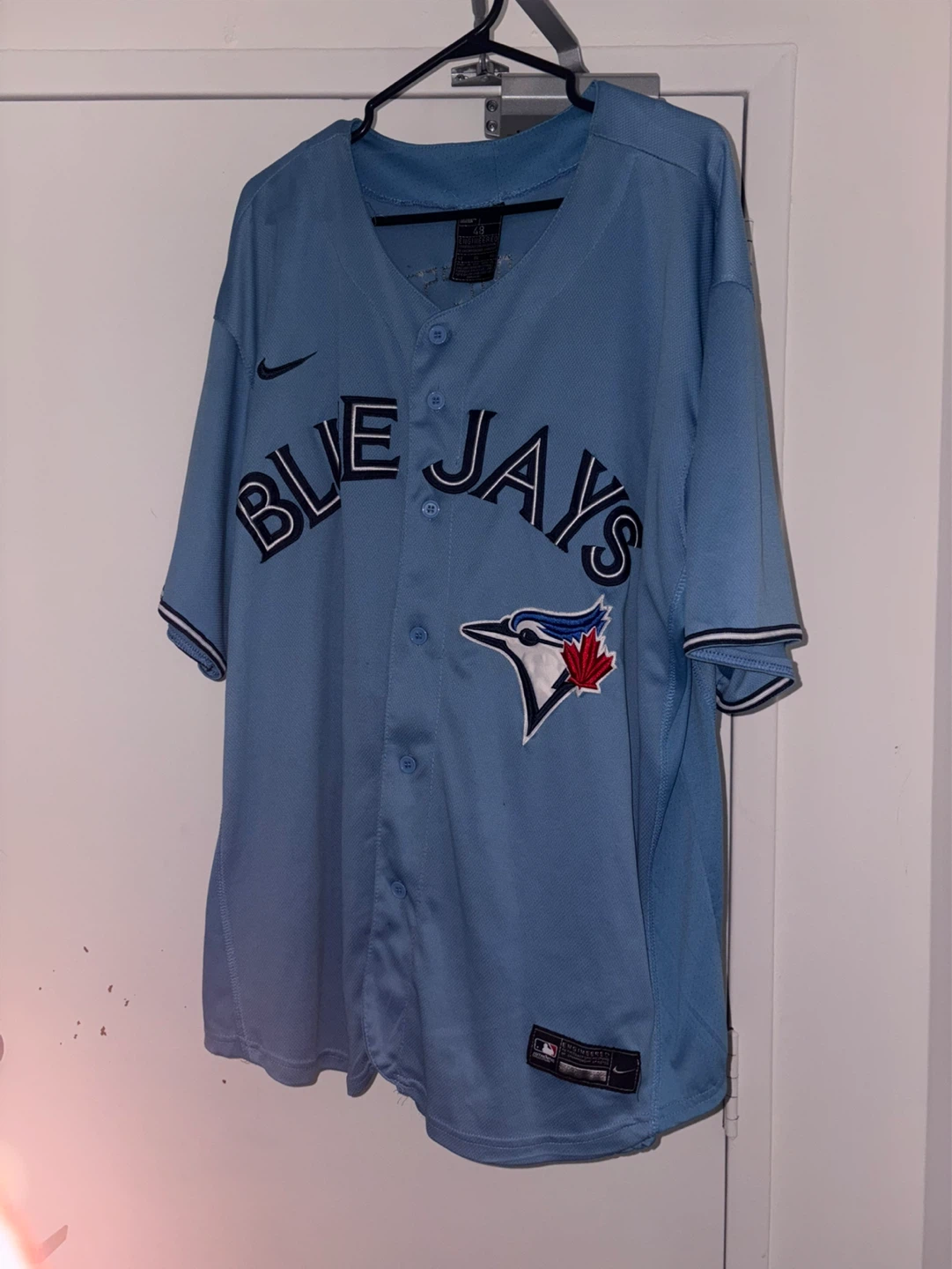Nike Toronto Blue Jays Bichette #11 Baseball Jersey Size 48 - photo 2