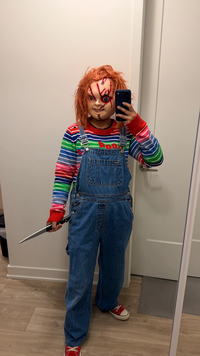 Chucky Doll Mask Halloween Costume Accessory - photo 5