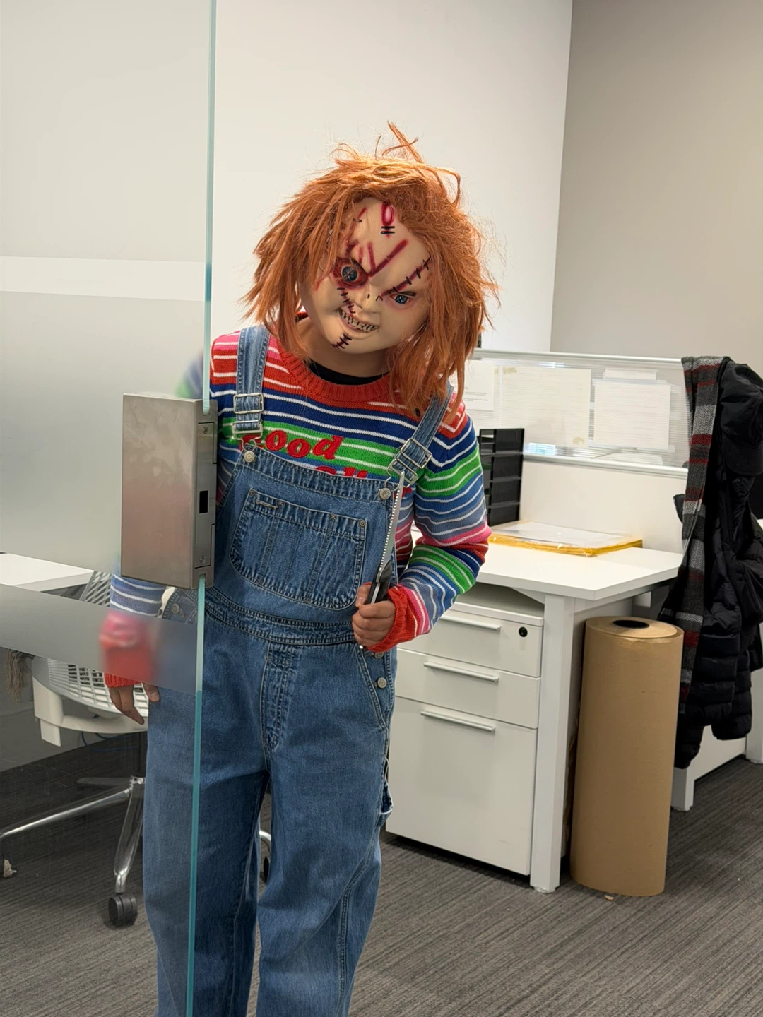 Chucky Doll Mask Halloween Costume Accessory - photo 3