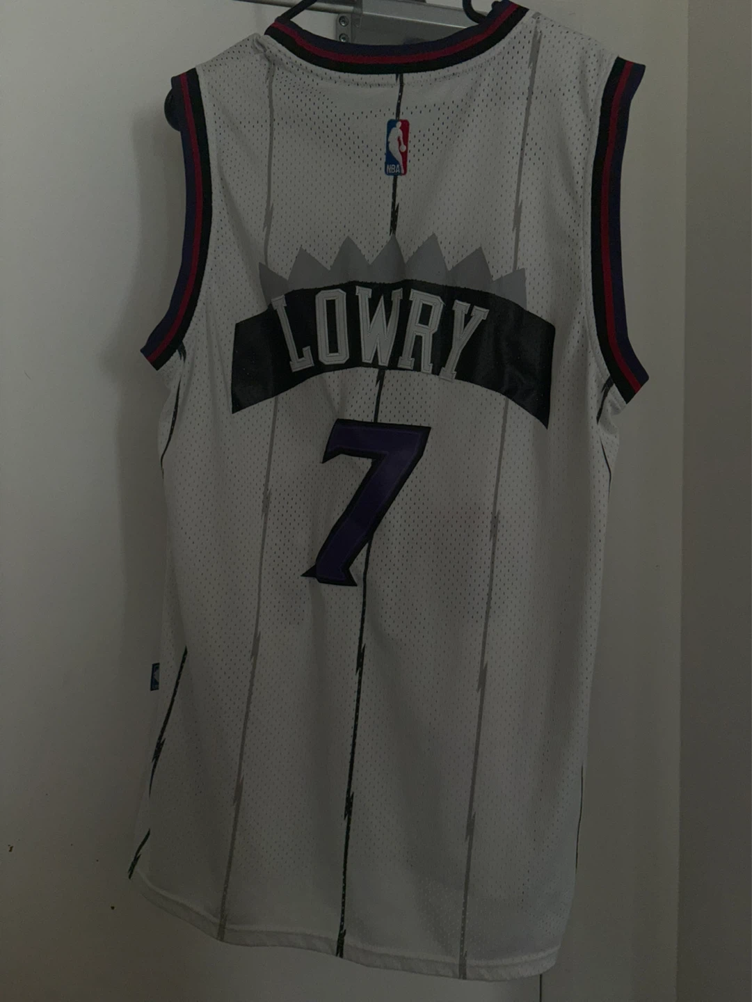 Toronto Raptors Kyle Lowry #7 Hardwood Classics Jersey XL