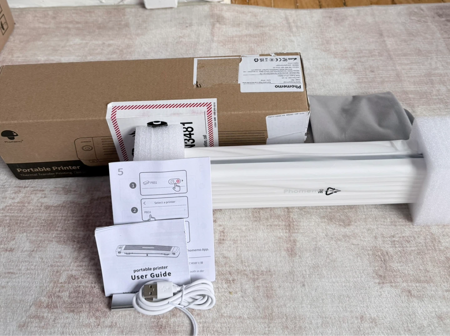 Phomemo Portable Thermal Transfer Printer