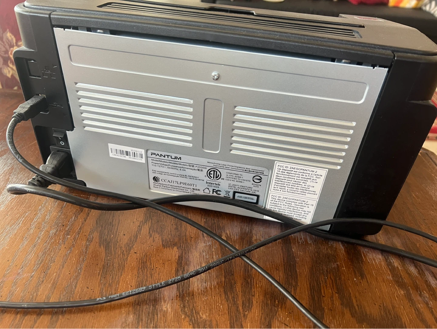 Pantum P2500 Series Monochrome Laser Printer - photo 2