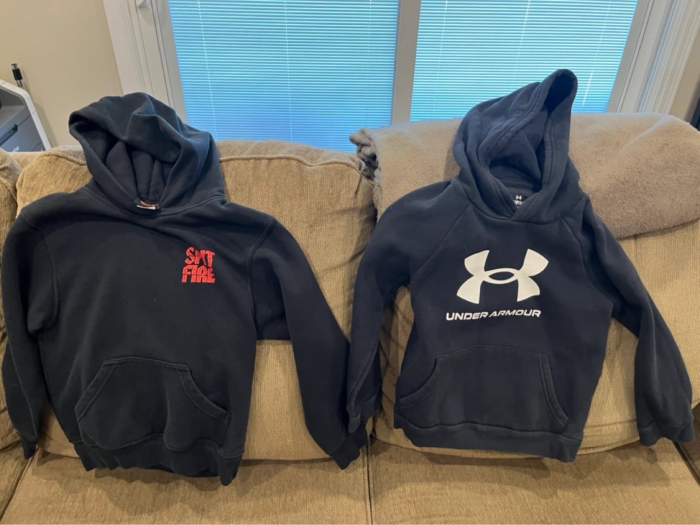 Spitfire and Under Armour Hoodies Bundle