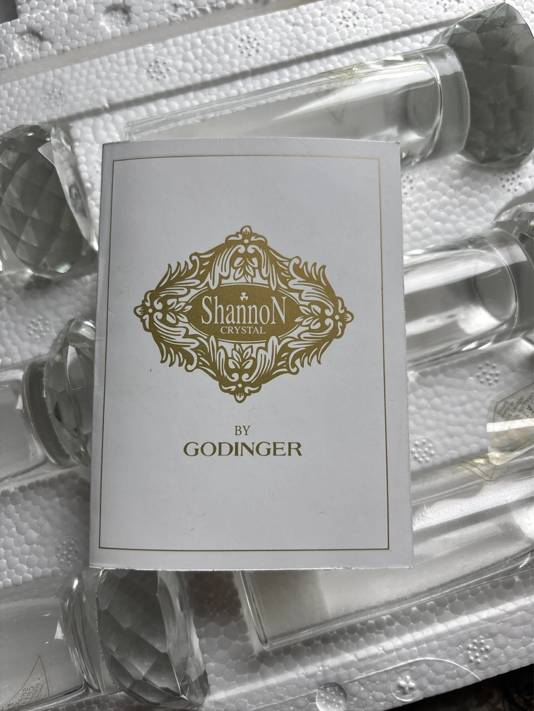 Shannon Crystal Brilliance Vodka Shooters - Set of 6 - photo 3