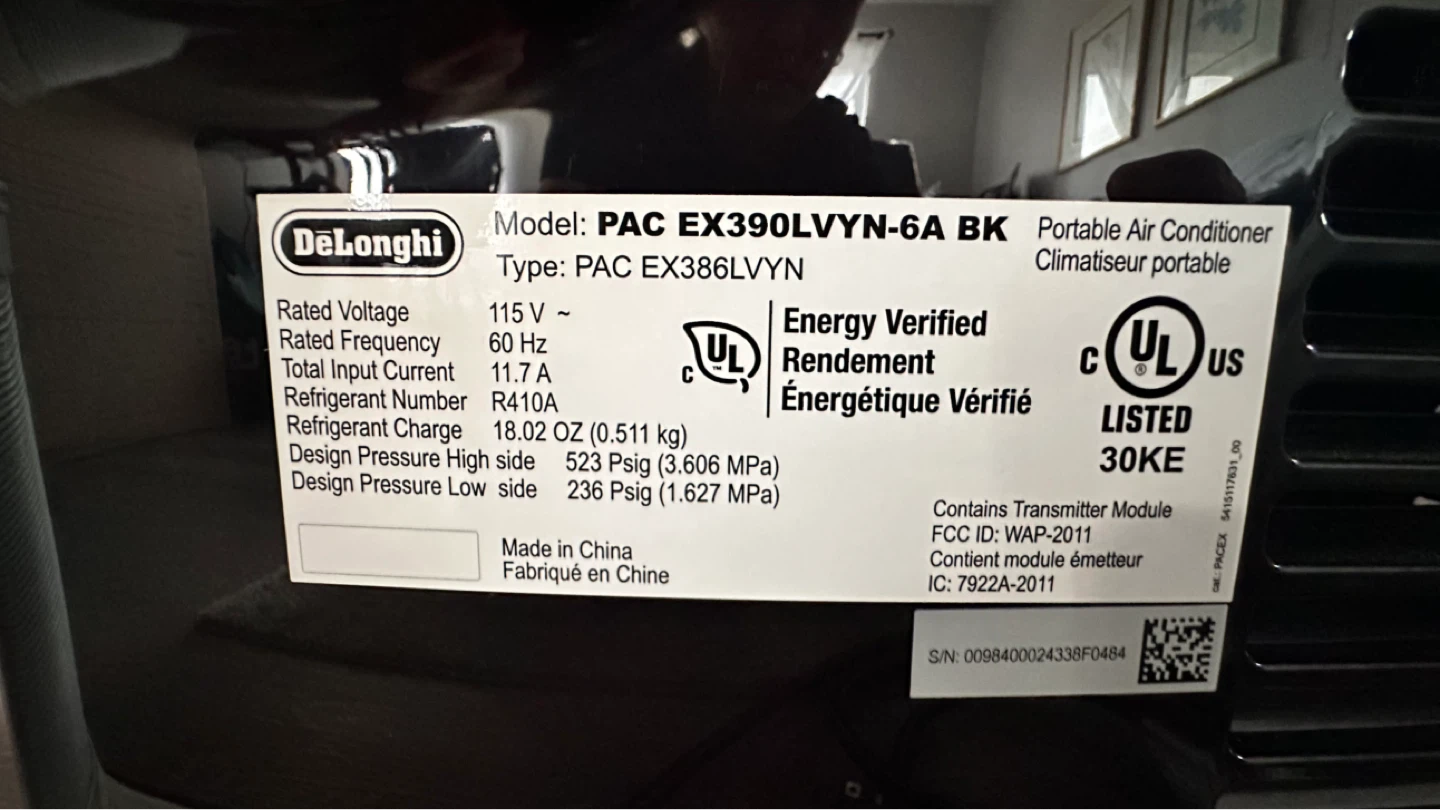 ❄️ DeLonghi Pinguino 14K BTU AC – NEW (No Box) - photo 4