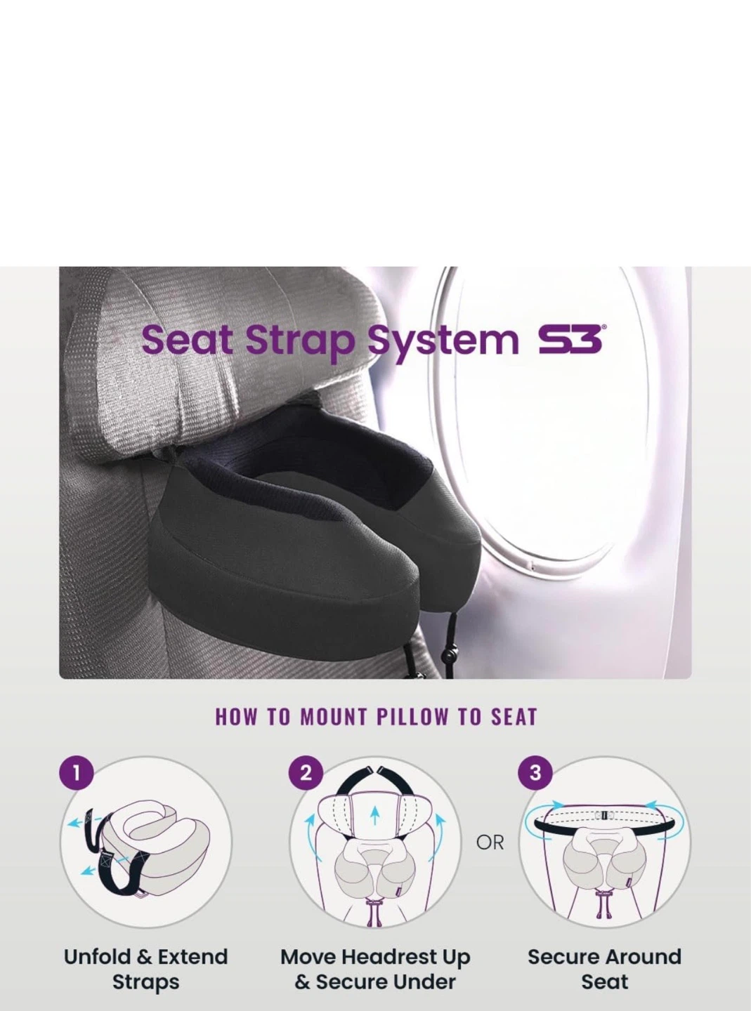 Cabeau Evolution S3 Travel Pillow