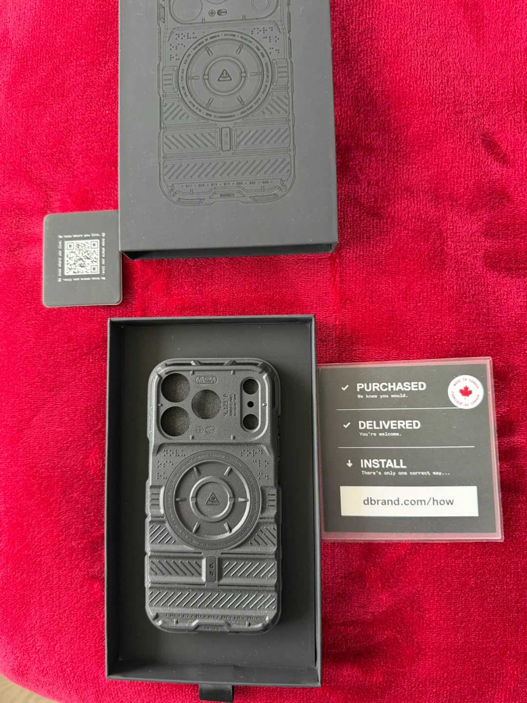 Dbrand iPhone 17 Pro Tank Case - Black