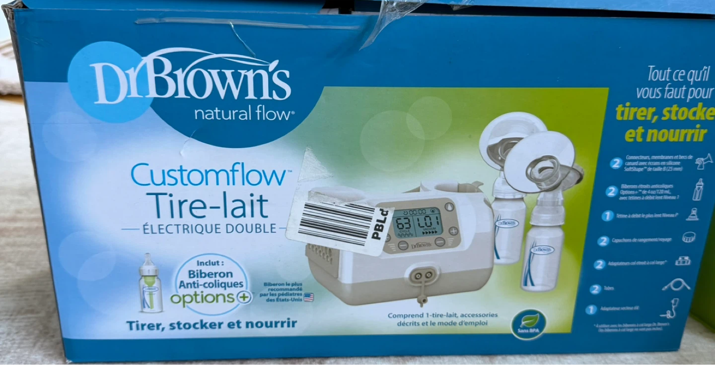 Dr. Brown's Customflow Electric Double Breast Pump - photo 2