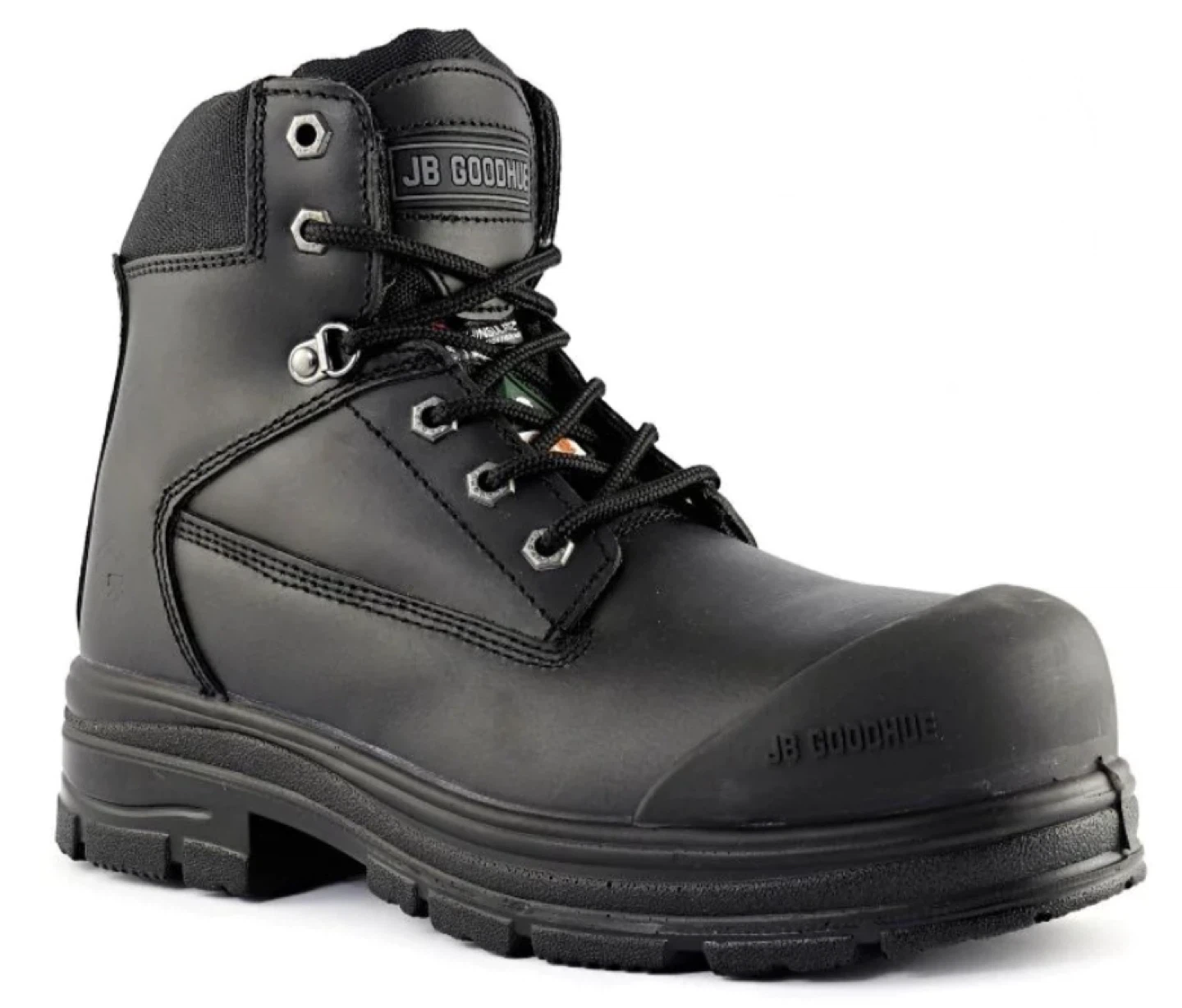 JB Goodhue Black Work Boots BNIB - S12 MENS -