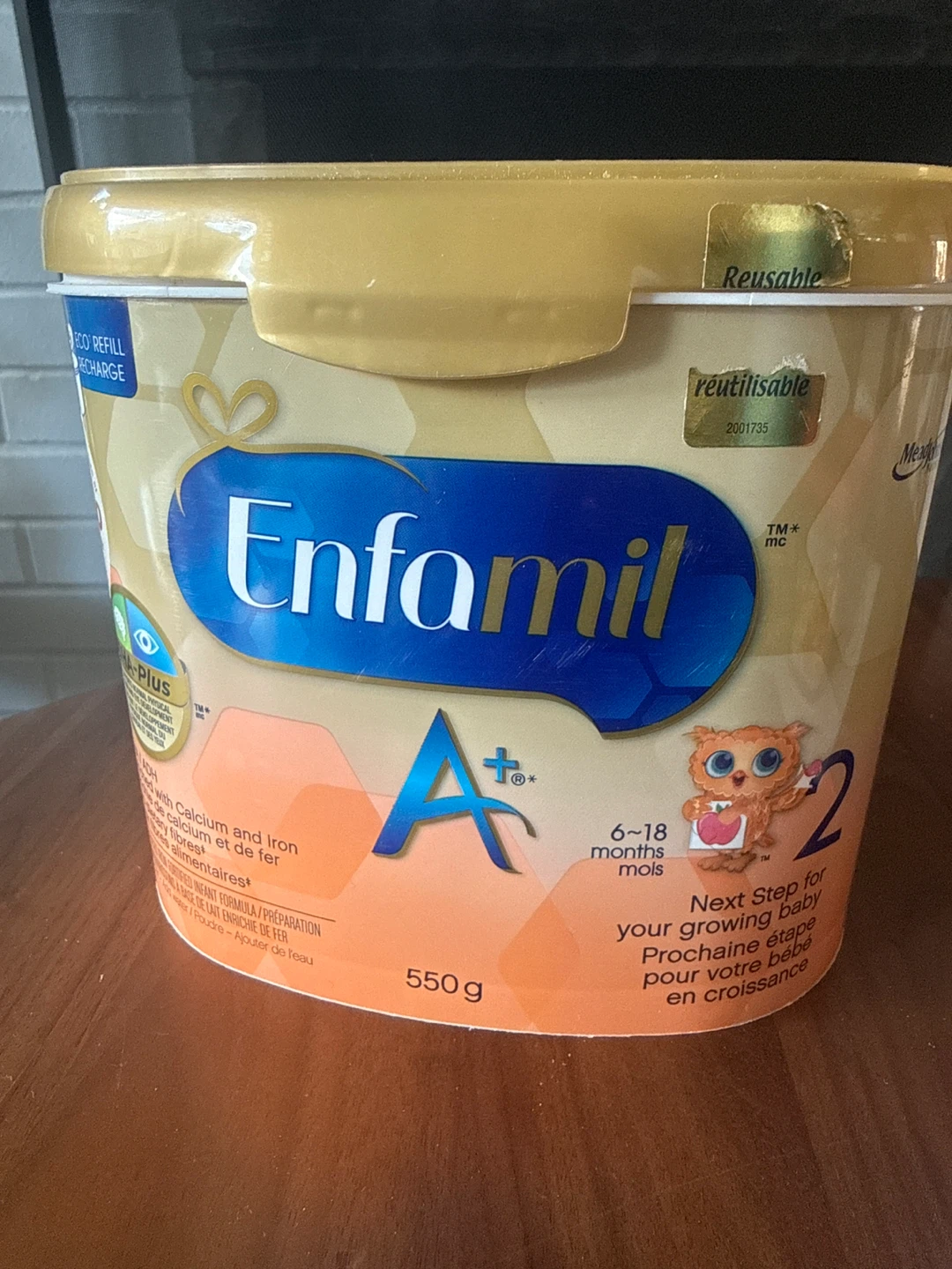 Sealed Enfamil formula in reusable box, expires this June - photo 2