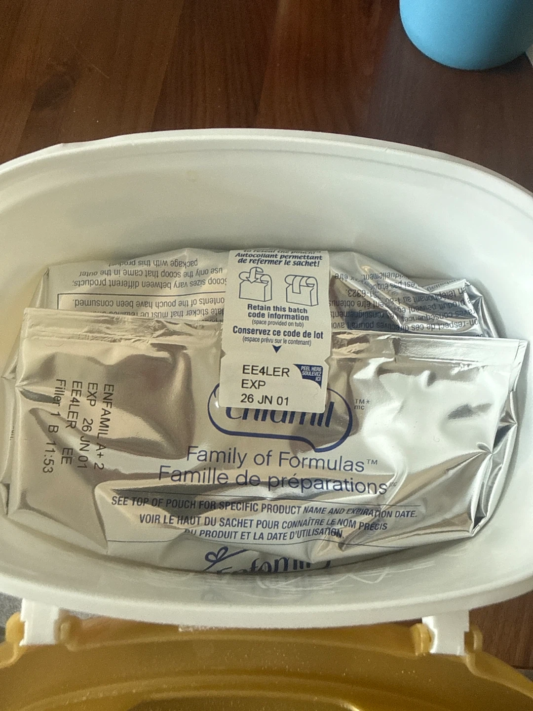 Sealed Enfamil formula in reusable box, expires this June - photo 3