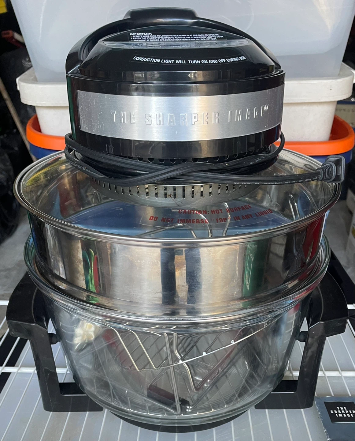 The Sharper Image Digital Oven with 8 Pre-Programmed Settings - photo 3
