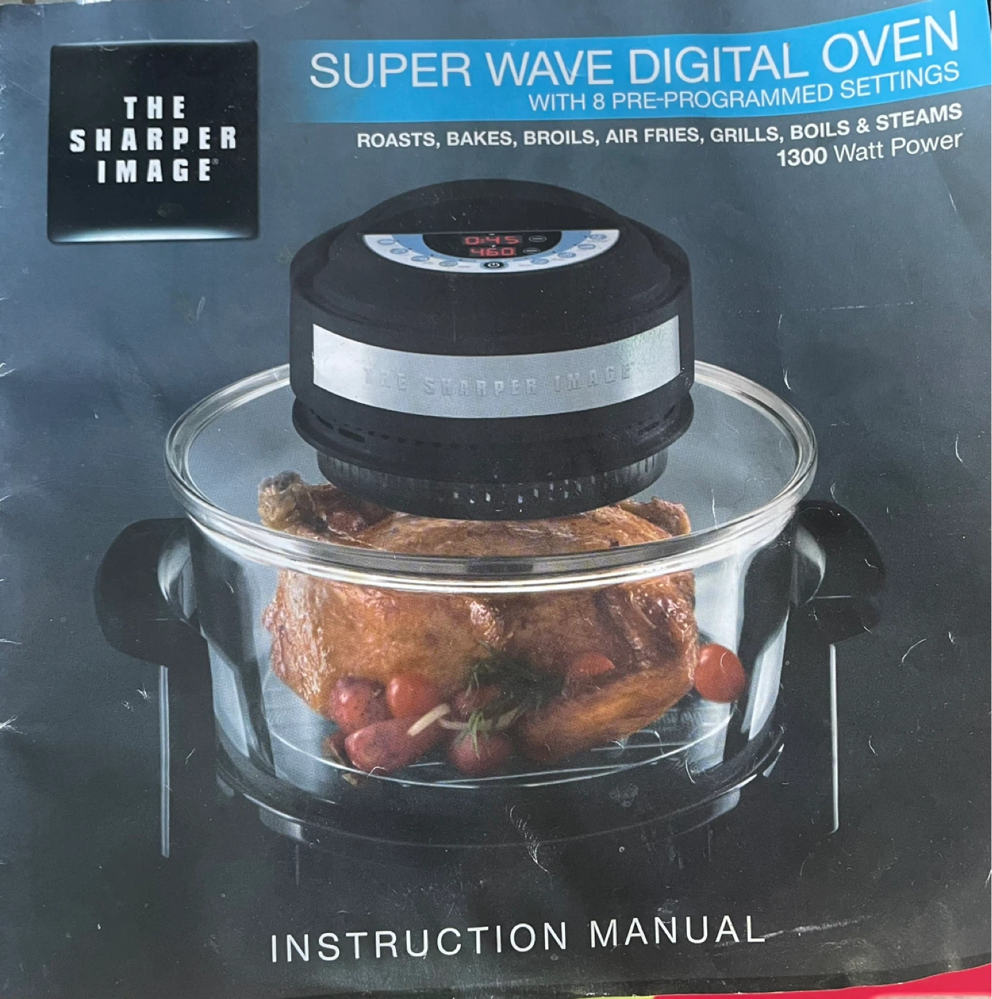 The Sharper Image Digital Oven with 8 Pre-Programmed Settings