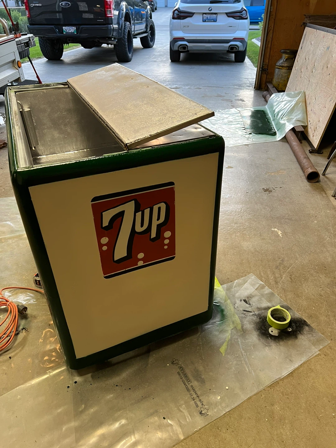 Vintage 7up Cooler (Functional) - photo 4