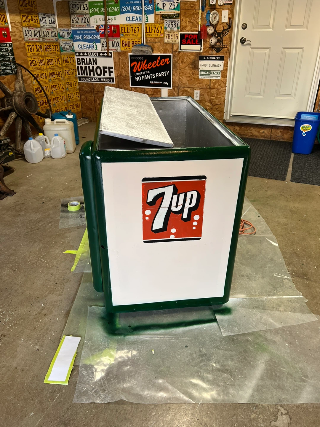 Vintage 7up Cooler (Functional) - photo 2