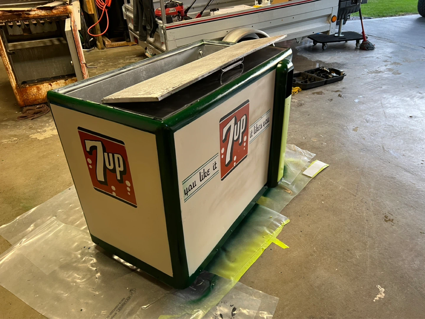 Vintage 7up Cooler (Functional) - photo 5